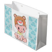 Baby Boy Groot Cadeauzakje (Voorkant Gekanteld)