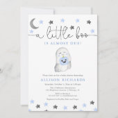 Baby boy halloween herfst schattige geest baby sho kaart (Voorkant)