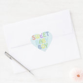 Baby Boy Hart Sticker (Envelop)