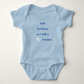 Baby Boy Heartbreaker One-Piece Romper (Voorkant)