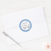 Baby Boy Heaven Verzonden Stickers (Envelop)