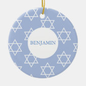 Baby Boy Hebrew Naming Ceremony Jewish Keramisch Ornament (Voorkant)