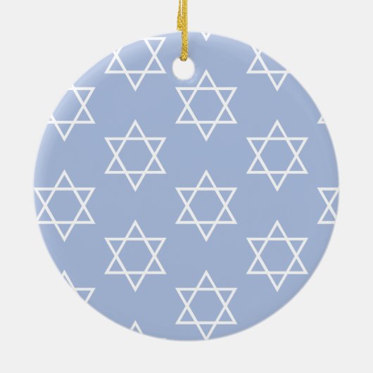 Baby Boy Hebrew Naming Ceremony Jewish Keramisch Ornament (Achterkant)