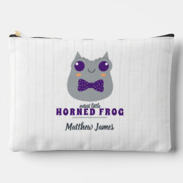 Baby Boy Horned Frog Paars Etui