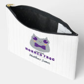 Baby Boy Horned Frog Paars Etui (Open)