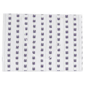 Baby Boy Horned Frog Paars Groot Cadeauzakje (Achterkant)