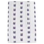 Baby Boy Horned Frog Paars Medium Cadeauzakje (Achterkant)