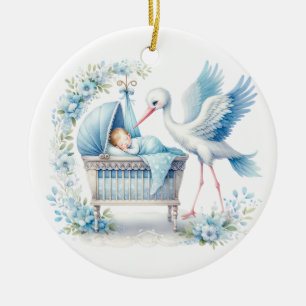 Baby Boy Keramisch Ornament