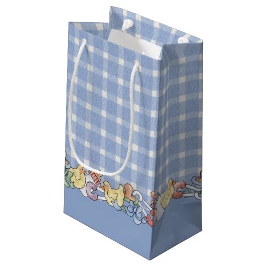 Baby Boy Klein Cadeauzakje (Achterkant Gekanteld)