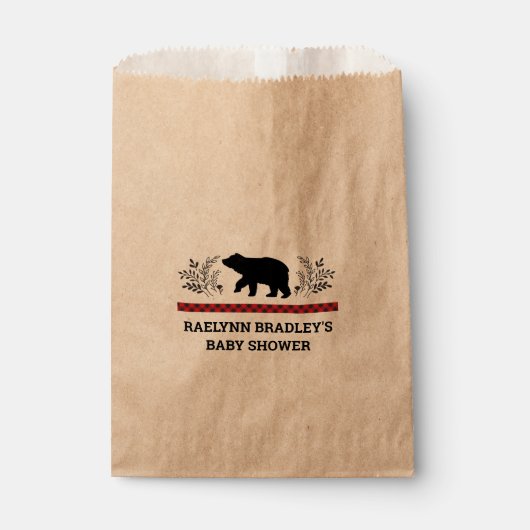 Baby Boy Kraft Beer Lumberjack Favoriete Tassen Bedankzakje (Voorkant)