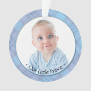 Baby Boy Little Prince Eerste Kerst Keepsake Ornament