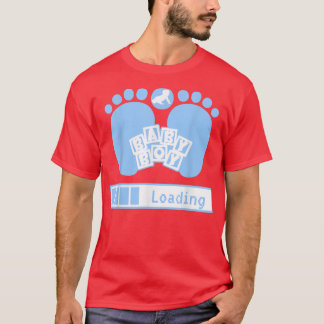 Baby Boy Loading, Geek Zwangerschap, Geslacht onth T-shirt