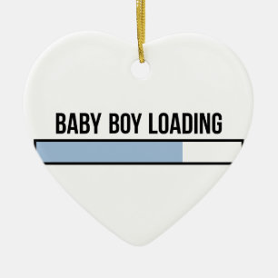 Baby Boy Loading Keramisch Ornament
