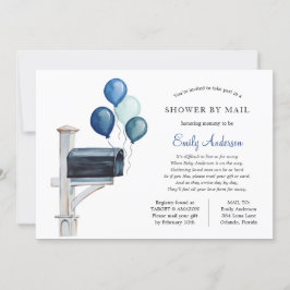 Baby Boy Long Distance Shower per Mail Kaart