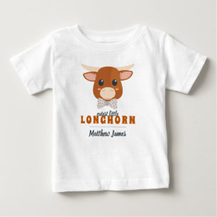 Baby Boy Longhorn Burnt Orange