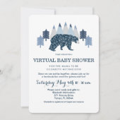 Baby Boy Modern Beer virtueel baby shower Kaart (Voorkant)