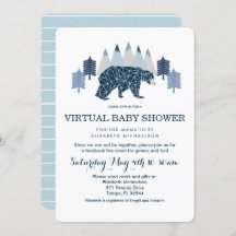 Baby Boy Modern Beer virtueel baby shower