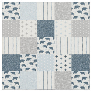 Baby Boy modern patchwork Stof