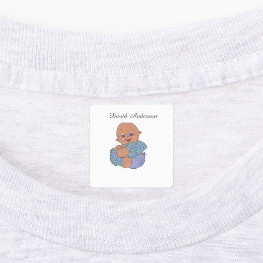 Baby boy - naam labels (Aangebracht)