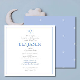 Baby Boy Naming Ceremony Hebreeuws Joods Plein Kaart