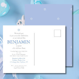 Baby Boy Naming Ceremony Hebrew Joods Uitnodiging