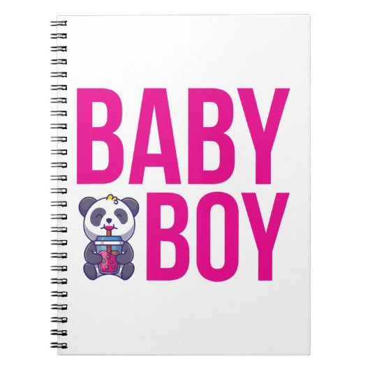Baby Boy Notitieboek (Voorkant)