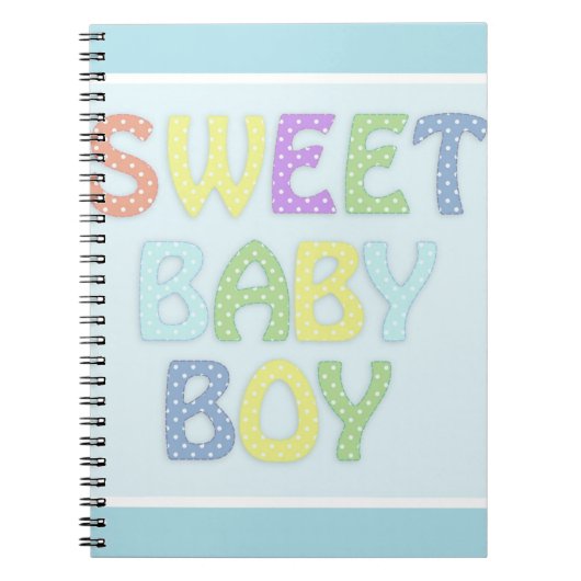 Baby Boy Notitieboek (Voorkant)
