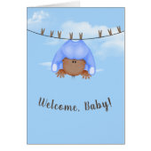 Baby Boy on Clothesline (Voorkant)