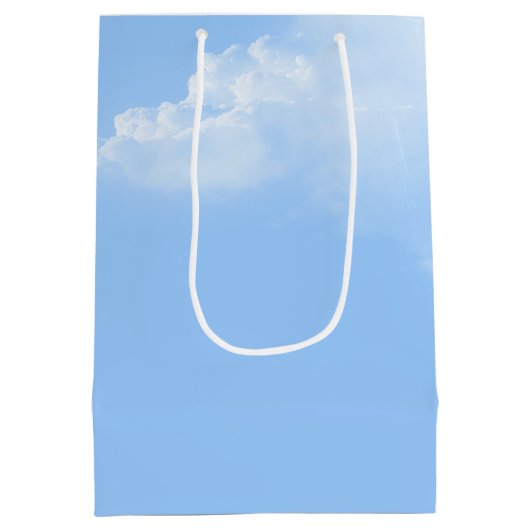 Baby Boy op Clothesline Medium Gift Bag Medium Cadeauzakje (Achterkant)