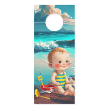 Baby Boy op het strand