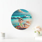 Baby Boy op het strand Grote Klok (Huis)