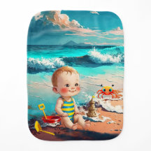 Baby Boy op het strand