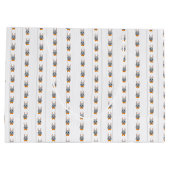 Baby Boy Oranje Donkey Groot Cadeauzakje (Achterkant)