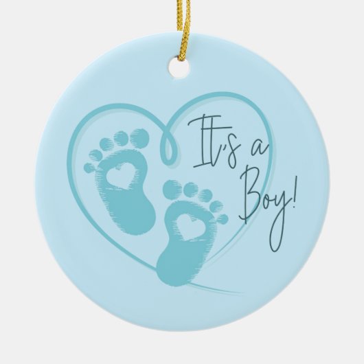 Baby Boy Ornament (Voorkant)