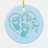 Baby Boy Ornament (Achterkant)