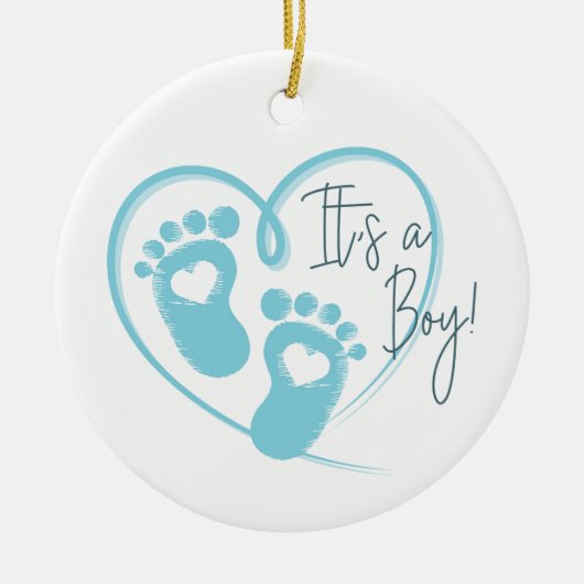 Baby Boy Ornament (Voorkant)