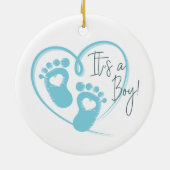 Baby Boy Ornament (Achterkant)