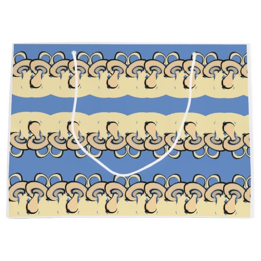 Baby Boy Pacifier Abstract Groot Cadeauzakje (Voorkant)