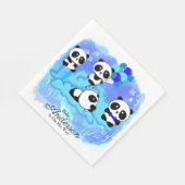 Baby Boy Pandas Servet (Hoek)