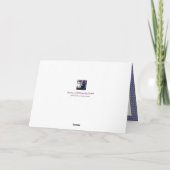 Baby Boy Patriotic Gefeliciteerd Kaart (Achterkant)