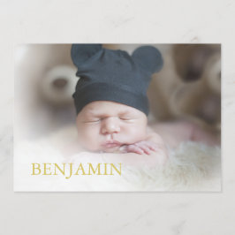 Baby Boy Photo Naming Ceremony Hebrews Jewish Kaart