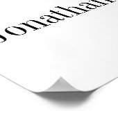 Baby Boy Pirate Welkom Ziekenhuisdeur Poster (Hoek)