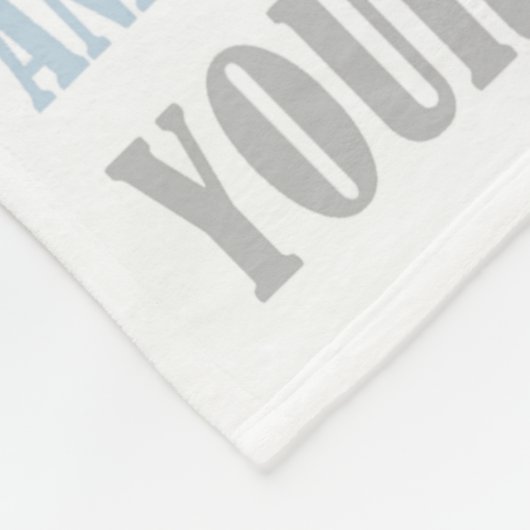 Baby Boy Prayer Fleece Deken (Hoek)