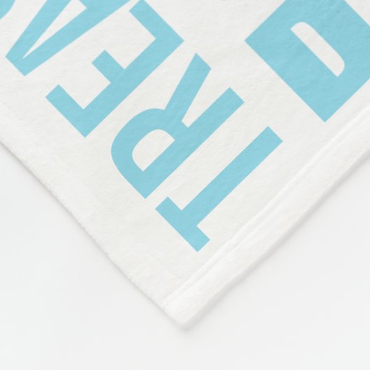 Baby Boy Princely Fleece Blanket (Hoek)