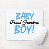Baby Boy Proud Grandma Muismat (Met muis)