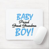 Baby Boy Proud Great Grandma Muismat (Met muis)