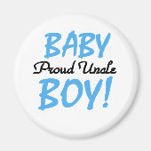 Baby Boy Proud oom Magneet (Voorkant)