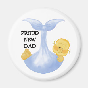 Baby Boy Proud Pap Magneet