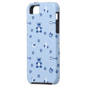 Baby-boy Quilt Pattern Case-Mate iPhone Case (Achterkant Links)