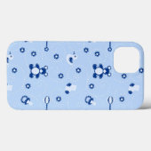 Baby-boy Quilt Pattern Case-Mate iPhone Case (Achterkant (horizontaal))